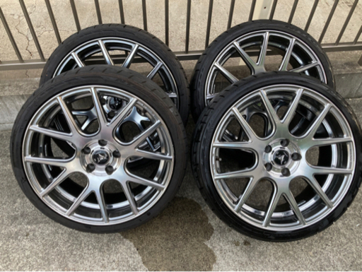 取り引き中　19インチ　ホイール　タイヤセット WORK PCD112