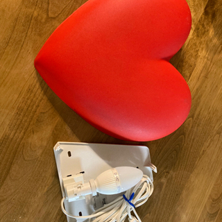 IKEA(イケア)　SMILA 壁掛けライト　レッドハート 