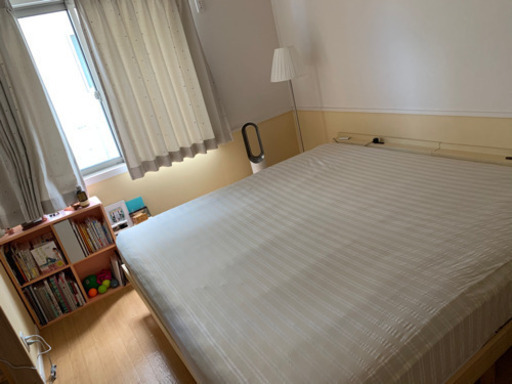 20年8月頃購入総額約6.5万ワイドキングサイズベッド1式(シングルベッド×2、マットレス×2、シーツ、敷パッド)