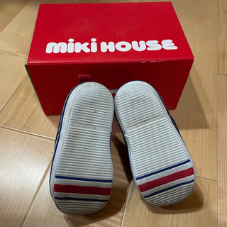 ⬇️再値下げしました！ミキハウスファーストベビーシューズ13.0cmの画像