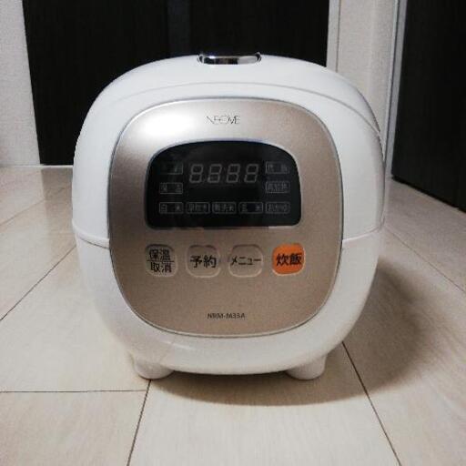 炊飯器(3.5合)　2019年製