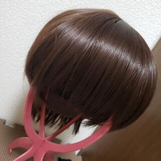 ショートブラウンウィッグの画像