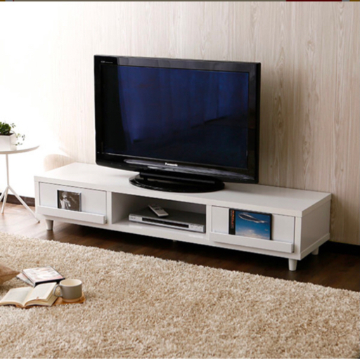 ［美品] LOWYA テレビ台 ホワイト