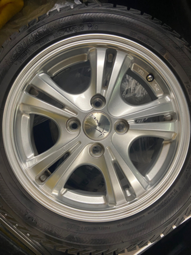 スタッドレスタイヤ ホイール 4本セット 165/55R14軽自動車