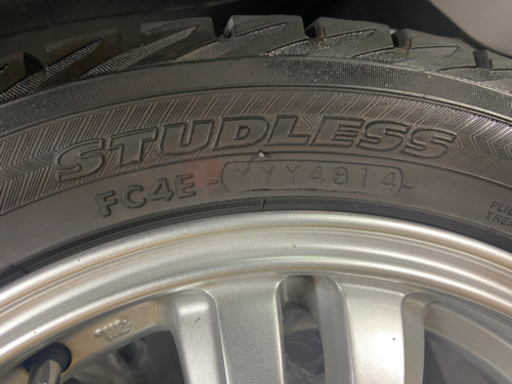 スタッドレスタイヤ ホイール 4本セット 165/55R14軽自動車