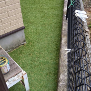 人工芝の画像
