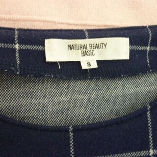 NATURAL BEAUTY BASIC ワンピース Sの画像
