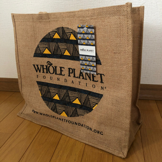 ホールフーズ　WHOLE FOODS エコバッグ　麻