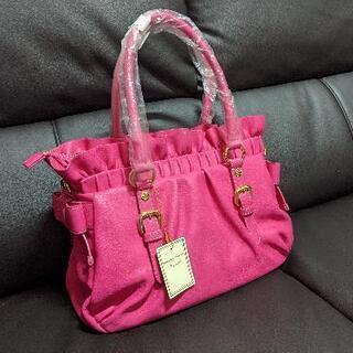 新品！廃盤！サマンサタバサ

リボンフリル2WAYトートバッグ☆ピンクの画像