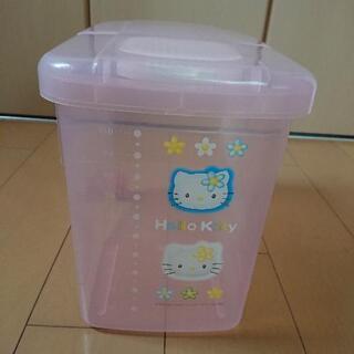 中古 米びつ ハローキティ