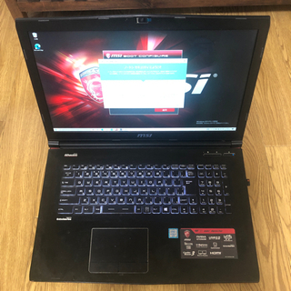 msi ゲーミングPC GE72