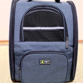 売れました★ペットキャリーバッグ リュック【猫、うさぎ、小型犬など】
