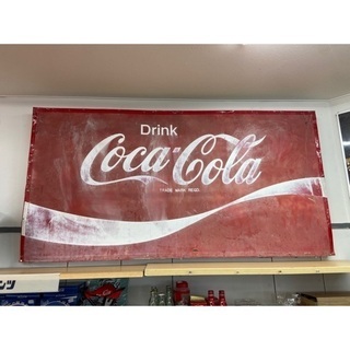 🐥コカコーラ 看板 昭和レトロ 🐥 ((株)ネクストハンズ) 旭川 🐥コカコーラ 看板 昭和レトロ 🐥 ((株)ネクストハンズ) 旭川