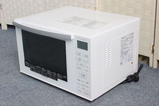 パナソニック オーブンレンジ エレック コンパクト 23L 1000W NE-MS236-W 2019年製 Panasonic 電子レンジ 中古家電 店頭引取歓迎 R3860)