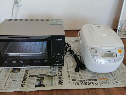 椅子　寝具　炊飯器　時計　食器　鍋　調理器具
