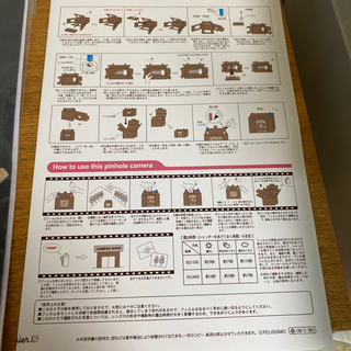 ピンホールカメラ　フェリシモの画像
