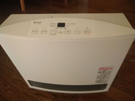 ガスファンヒーター　都市ガス