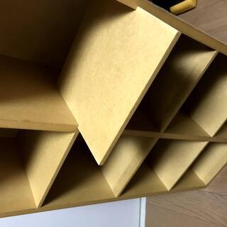 無印良品　MDF CD収納ラック　4個の画像