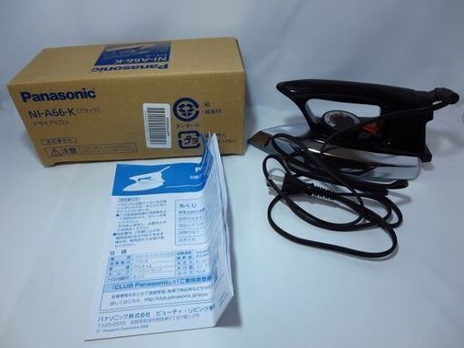 2017年製☆Panasonic パナソニック ドライアイロン NI-A66