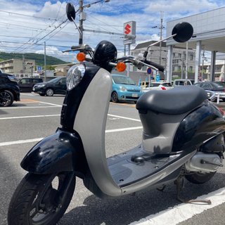 AF55 スクーピー【人気の黒色❗️比較的綺麗ですよ　エンジン絶...