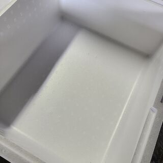 発泡スチロール箱　保冷ボックス　クーラーボックス（りんご10ｋｇ箱）の画像