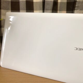 彡Ａランク！ＮＥＣ・Ｗｅｂカメラ内蔵・超高速ｉ７第三/新品ＳＳＤ２４０ＧＢ/クリスタルホワイトWin10 64bit/Office2019付/15.6ｲﾝﾁ/メモリ８GＢ/無線/DVD・ＣＤ再生ソフト付　No.2108006の画像