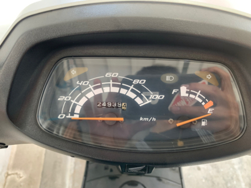 値下げ　スペイシー　SPACY 100 ホンダ　honda キーシャッター付き　原付二種　小型　ウーバーイーツ