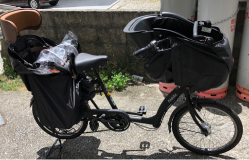【取引決定しました】チャイルドシート付きママチャリ