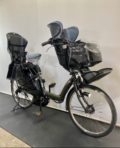 関東全域送料無料 保証付き ヤマハ パスキス 26インチ 3人乗り 8.7ah デジタル 電動自転車