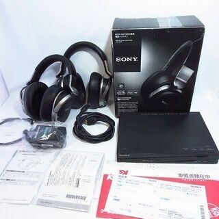 SONY ソニー ワイヤレスヘッドホン MDR-HW700 2本セット デジタルサラウンドプロセッサー DP-HW700