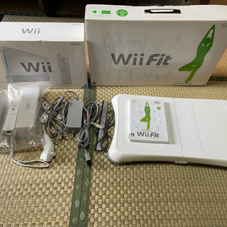 Wii本体 WiiFit 本体、ソフト
