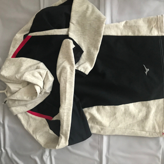 ミズノ　ジャージ白の画像