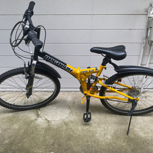 【お譲り先決定！】REGLITH ces-62マウンテンバイクイエロー×ブラック26インチギア付き18段階