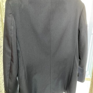 中古　ダブルのジャケット　M ネイビーの画像