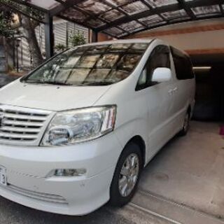 総額15万円車検付個人アルファード2.4Lガレージ保管