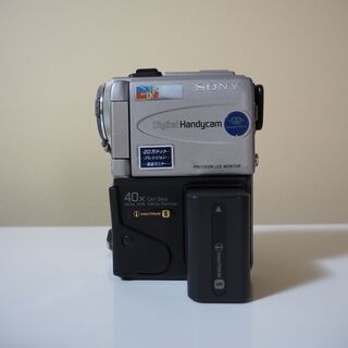 ソニーハンディカムDVD PCR-101Kの画像