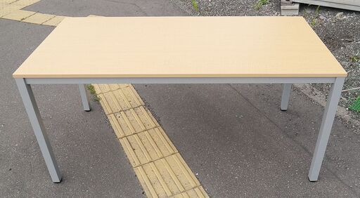 事務イス付き 特価！ 作業台 ワークデスク テーブル 使いやすい形状です！