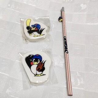 つば九郎えんぴつと消しゴム