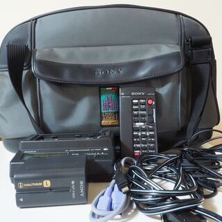 sony　ハンディカム　プロ仕様　DCR-VX2000　スタンド付きの画像