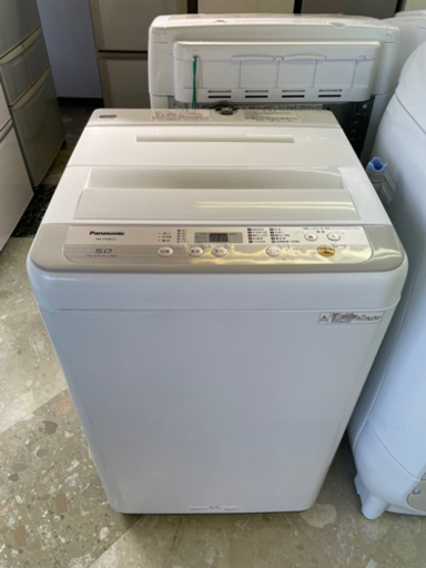 パナソニック 全自動洗濯機 洗濯 5kg つけおきコース搭載  リサイクルショップ宮崎屋住吉店　21.8.9   y
