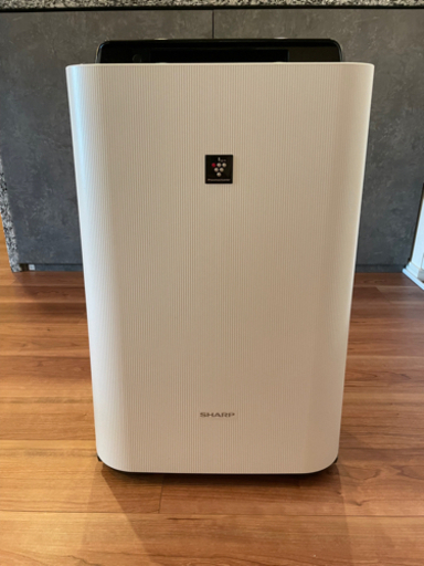 【商談中】シャープ　加湿空気清浄機　プラズマクラスターKC-H50ホワイト※使い捨て新品プレフィルター付き