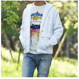 新品　未使用　そのほかも色々激安にて、出品してます！！■DIESEL ディーゼル メンズ■薄手 ジップアップ スウェットデニム ジョグジーンズ パーカー フーデッドジャケット【J-DAN-NE】【サイズXL】【ホワイト】die-m-o-b4-668 《メーカー希望小売価格52,800円》の画像