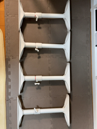 コーナン　転倒防止安全ポール　35-50cm ４本セット
