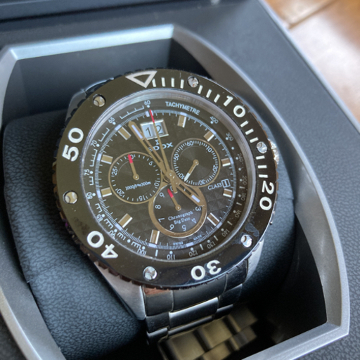 【中古】腕時計 エドックス EDOX