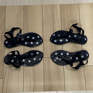 キッズサンダル(姉妹向け)の画像