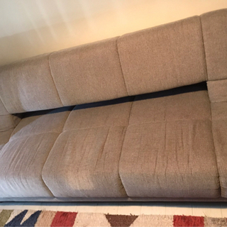 ソファベッド　3人がけの画像