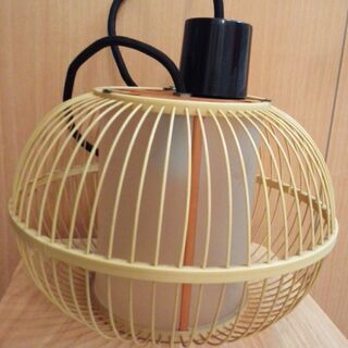 【受け渡し場所・日時限定】和風ペンダントライトシェード【中古】