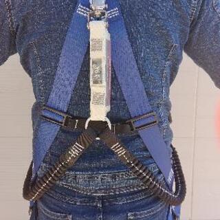 タニザワ フルハーネス 蛇腹ダブルランヤード セット