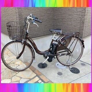 ?美車?2017　超良好8.7Ah ?ヤマハ　パスナチュラ　26インチ　 電動自転車　電動アシスト自転車　8092
