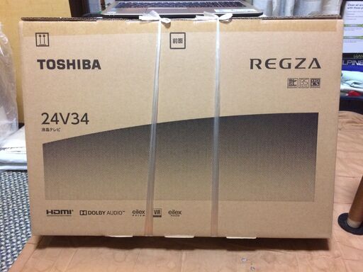 東芝テレビ  REGZA 24V34